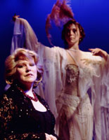 Florence Lacey as Sally and Deanna Harris as a Ghost/Showgirl (publicity shot)