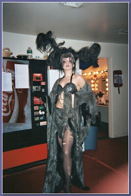 A Ghost (Dance Captain Eva Kolig) poses for the camera! 