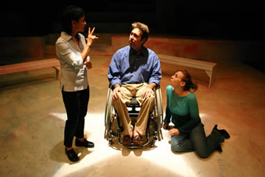 lft to rght: Monique Holt, Rob McQuay and Lindsay Allen