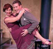 McMullen and Randolph perfoming "Why Must The Show Go On".