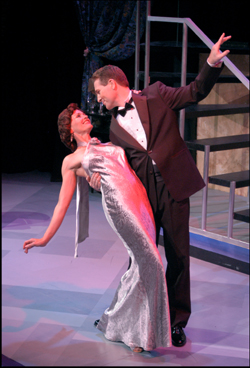 Tracy McMullan and Carl Randolph in NOËL & GERTIE, MetroStage, choreography by Stefan Sittig